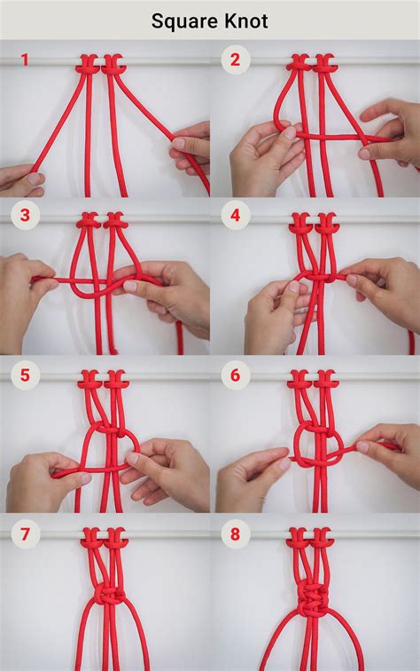 Mastering the Art of Macrame: A Step-by-Step Guide on How to Tie a Square Knot