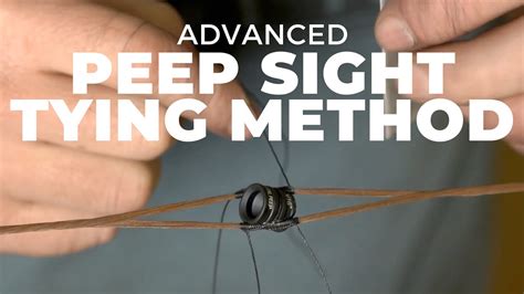 Step-by-Step Guide: How to Tie a Peep Sight for Accurate Archery Shots