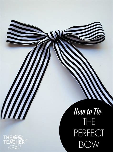 The Art of Tying an Impeccable Bow: Mastering the Technique for a Flawless Finish
