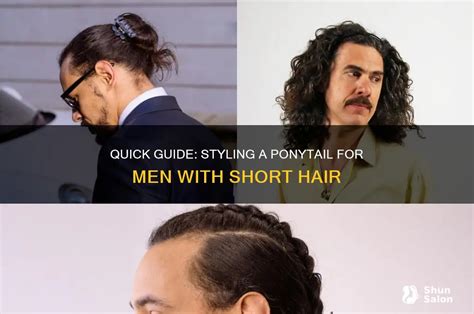 Master the Perfect Ponytail: The Ultimate Guide on How to Tie a Ponytail for Men