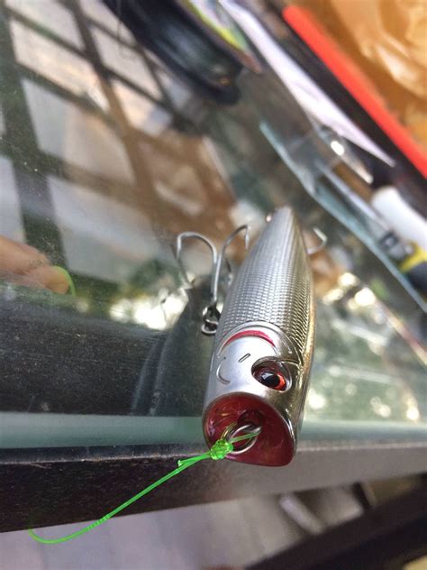 Mastering The Art: Learn How To Tie A Popper Lure Like A Pro!