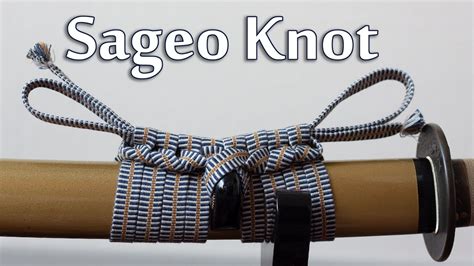 Master the Art of Samurai Sword Wrapping: Learn How to Tie a Sageo with Ease