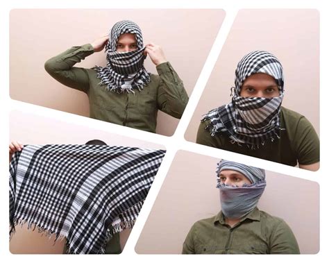 Master the Traditional Bedouin Style: Learn How to Tie a Shemagh Like a Pro!