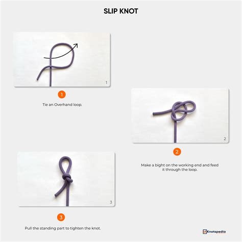 Learn the Art of Tying a Slip Knot with Ease: Beginner's Guide to Mastering this Essential Knot