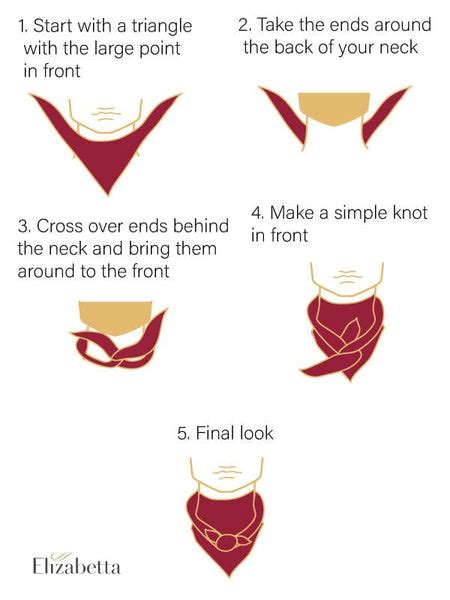 Step-by-Step Guide on How to Tie a Square Knot Neckerchief - Knotting Tips for Your Stylish Look