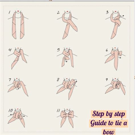 Learn the Art of Tying a Perfectly Straight Bow with These Simple Steps.