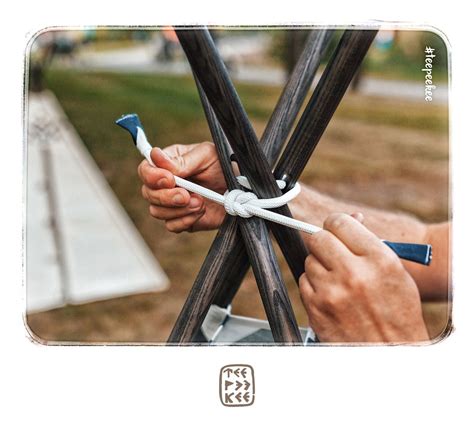 Learn the Art of Knotting: How To Tie A Teepee with Ease and Precision