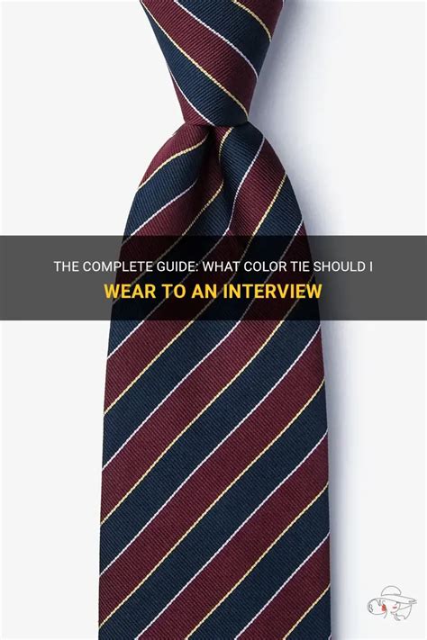 Get the Perfect Professional Look: Learn How to Tie a Tie for Your Next Interview