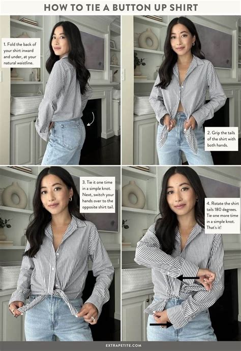 Step-by-Step Guide: How to Perfectly Tie Up Your Button Down Shirt