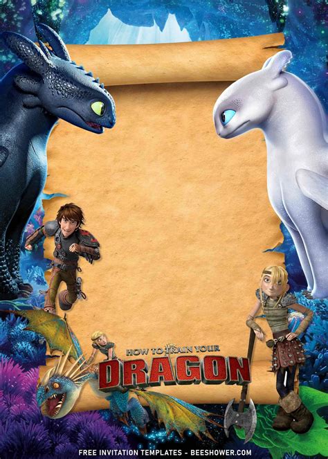 How To Train A Dragon Printable Templates