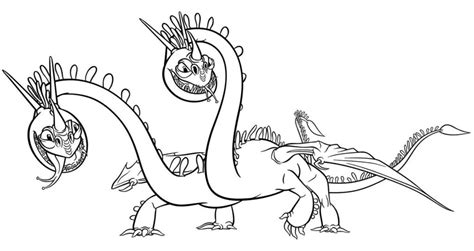 Unleash Creativity with How to Train Your Dragon Coloring Pages: Get Creative with Zippleback!