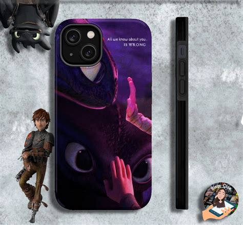 Unleash Your Style with How to Train Your Dragon Phone Case - The Perfect Accessory for Fans