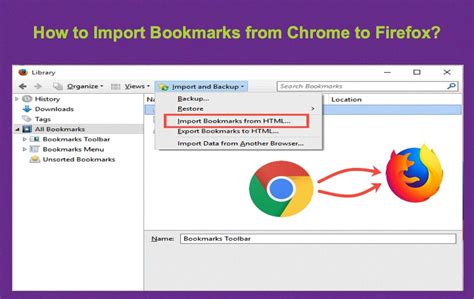 How To Transfer Bookmarks To &amp; From Firefox Browser
