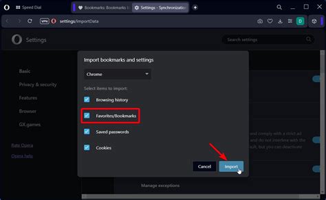 How To Transfer Bookmarks To &amp; From Opera Browser