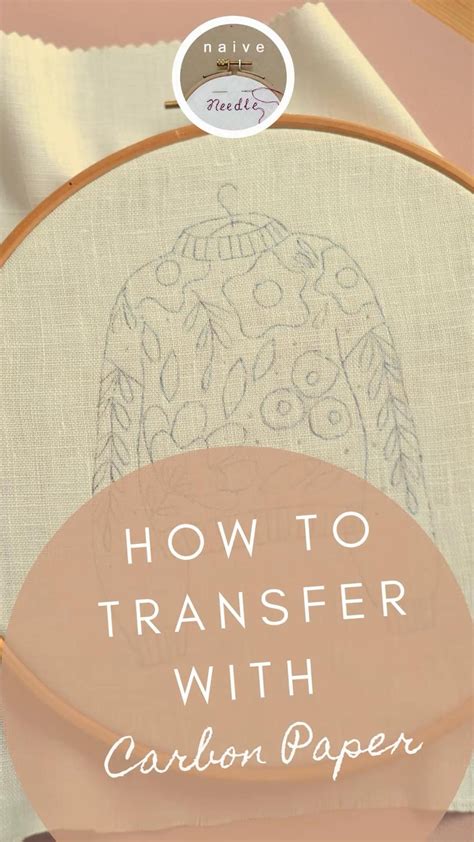 How To Transfer Embroidery Pattern
