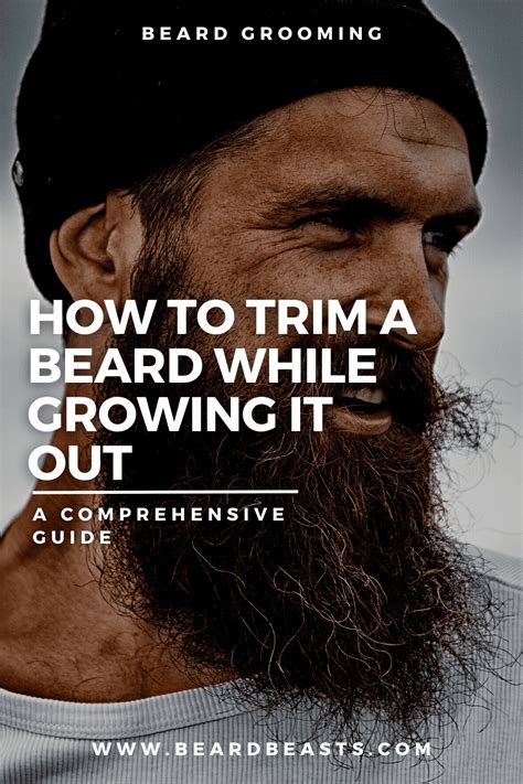 How To Trim A Beard As It Grows
