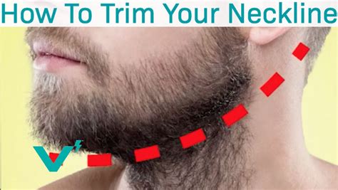 How To Trim A Beard Neckline