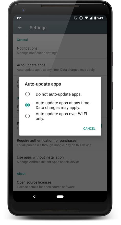 How To Turn Automatic Updates on Android Back On