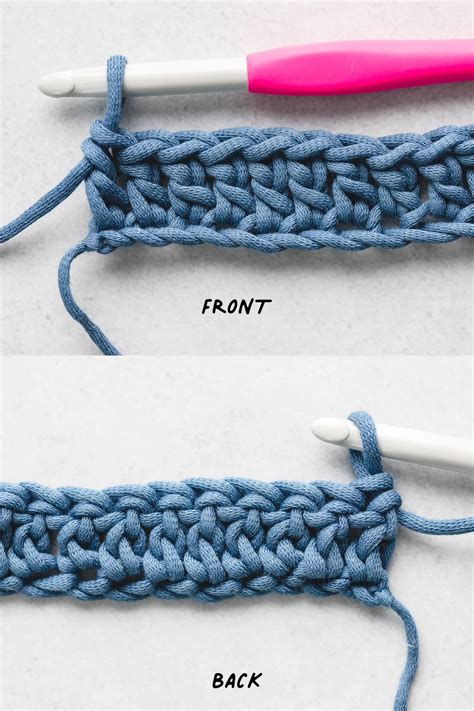 How To Turn In Double Crochet