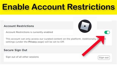 How To Turn Off Age Restriction On Roblox