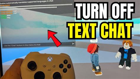 How To Turn Off Chat On Roblox Xbox