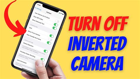 How To Turn Off Inverted Camera