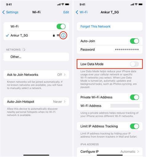 How To Turn Off Low Data Mode for WiFi on iPhone