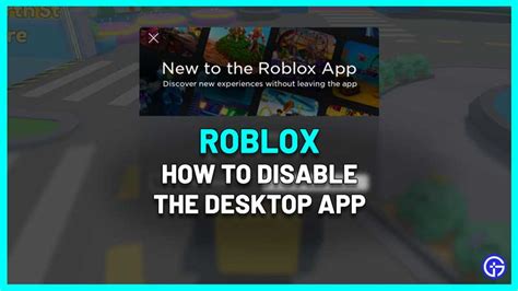How To Turn Off Roblox Desktop App [2 Ways] - Gamer Tweak