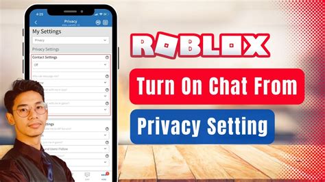 How To Turn On Chat In Roblox Settings