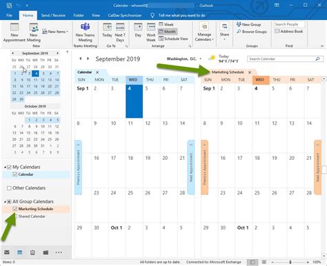 How To Turn On Shared Calendar Improvements