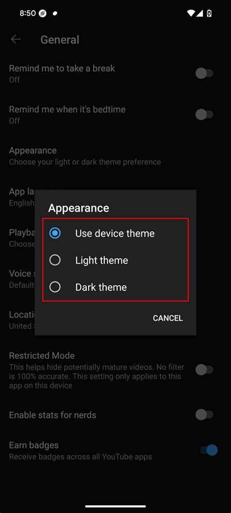 How To Turn On YouTube Dark Mode On Android
