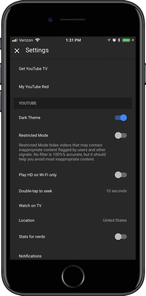 How To Turn On YouTube Dark Mode On iOS