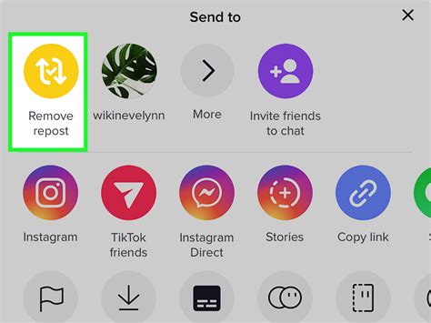 How To Undo A Repost On Tiktok