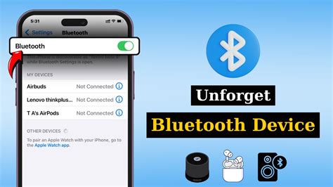 How To Unforget A Bluetooth Device