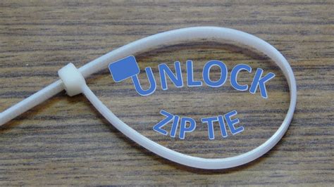 10 Clever Ways to Unlock a Zip Tie - Never Get Trapped Again!