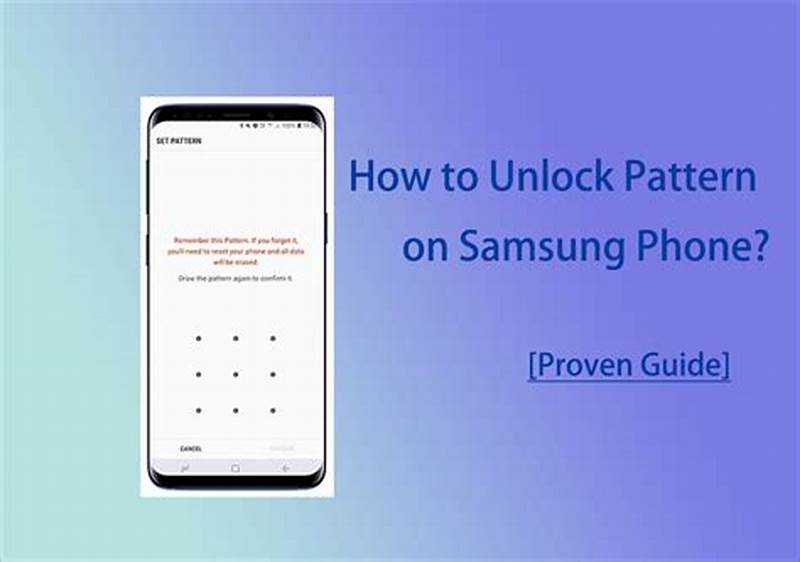 How To Unlock Phone With Pattern Password