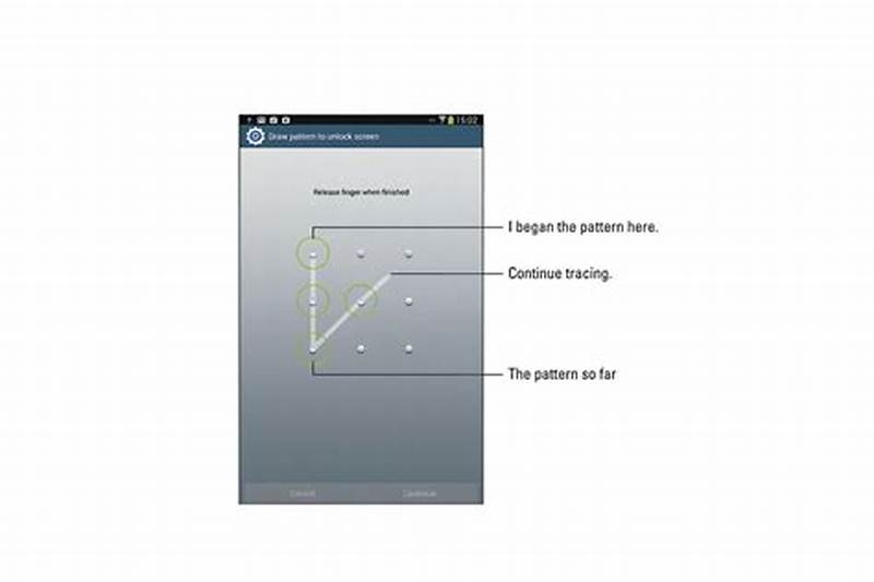 How To Unlock Tablet With Pattern Lock