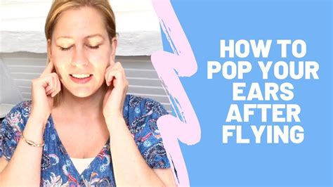 How To Unpop Ears After Skydiving