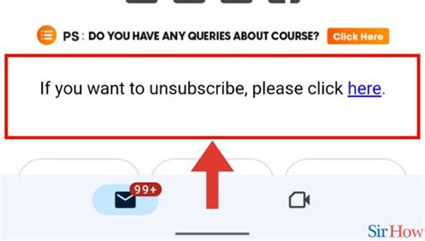 How To Unsubscribe On The Gmail App