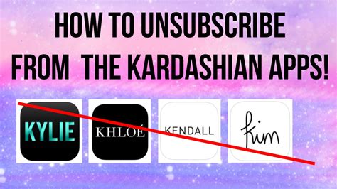 Easy Steps: How to Unsubscribe from Kylie App & Stop Recurring Charges