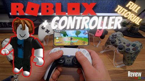 How To Use A Controller With Roblox Mobile! - YouTube