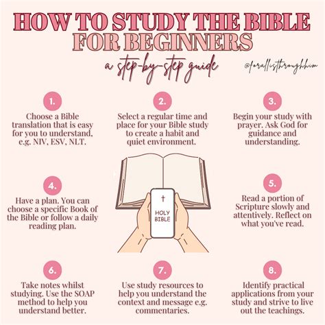 How To Use A Study Bible
