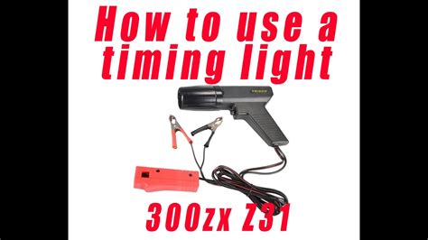 How To Use A Timing Light