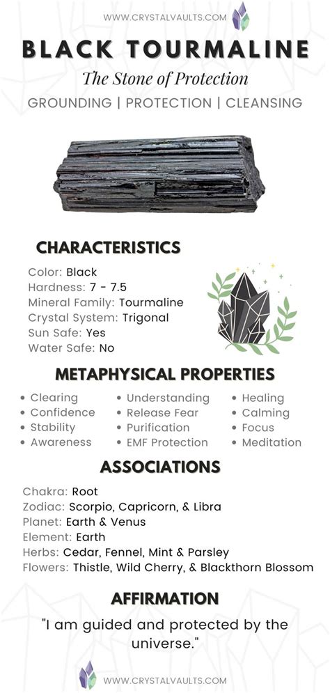 How To Use Black Tourmaline