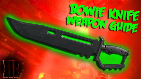 How To Use Bowie Knife Zombies