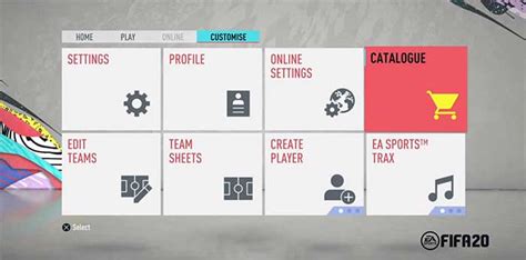 How To Use Catalogue Items Fifa 20