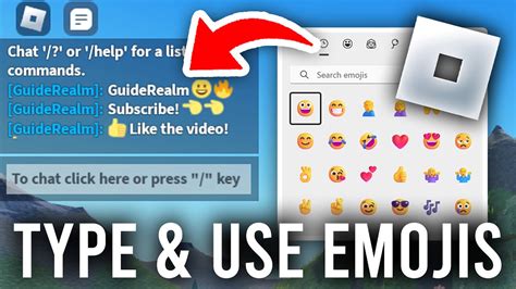 How To Use Emojis On Roblox