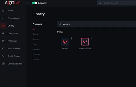 How To Use Exitlag For Valorant