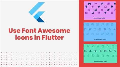 Empower your Flutter App with Stunning Icons: A Comprehensive Guide to Utilize Font Awesome Icons!