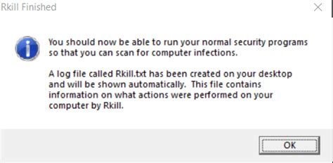 How To Use Rkill To Terminate Malware Processes